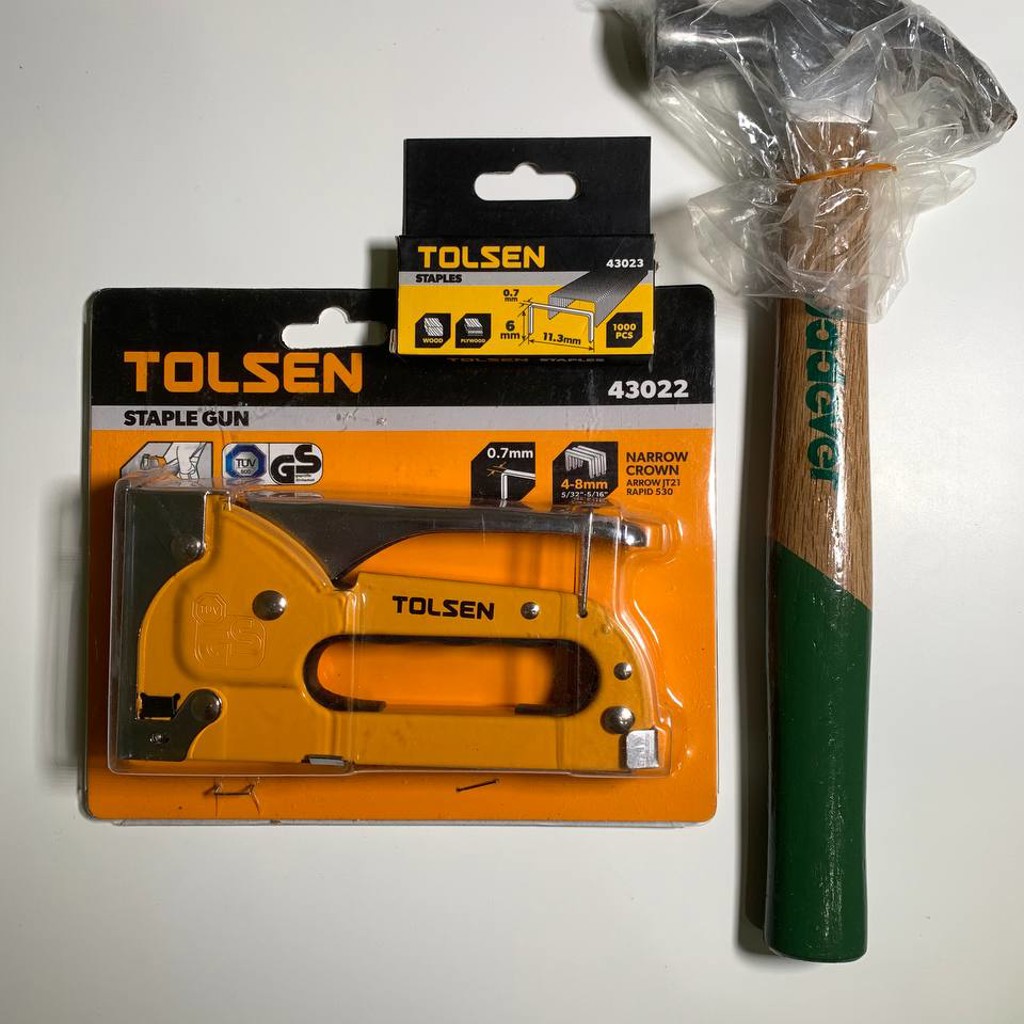 Степлер строительный Tolsen