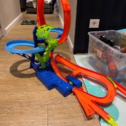 Трек Hot Wheels Stunt Track Mid-Air - фото 2