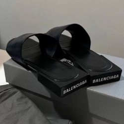 Черные кожаные мюли Balenciaga - фото 2