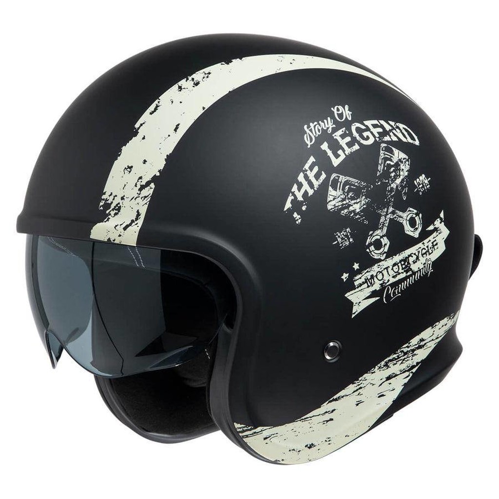 Мото шлем iXS880 2.0 black matte-ivory