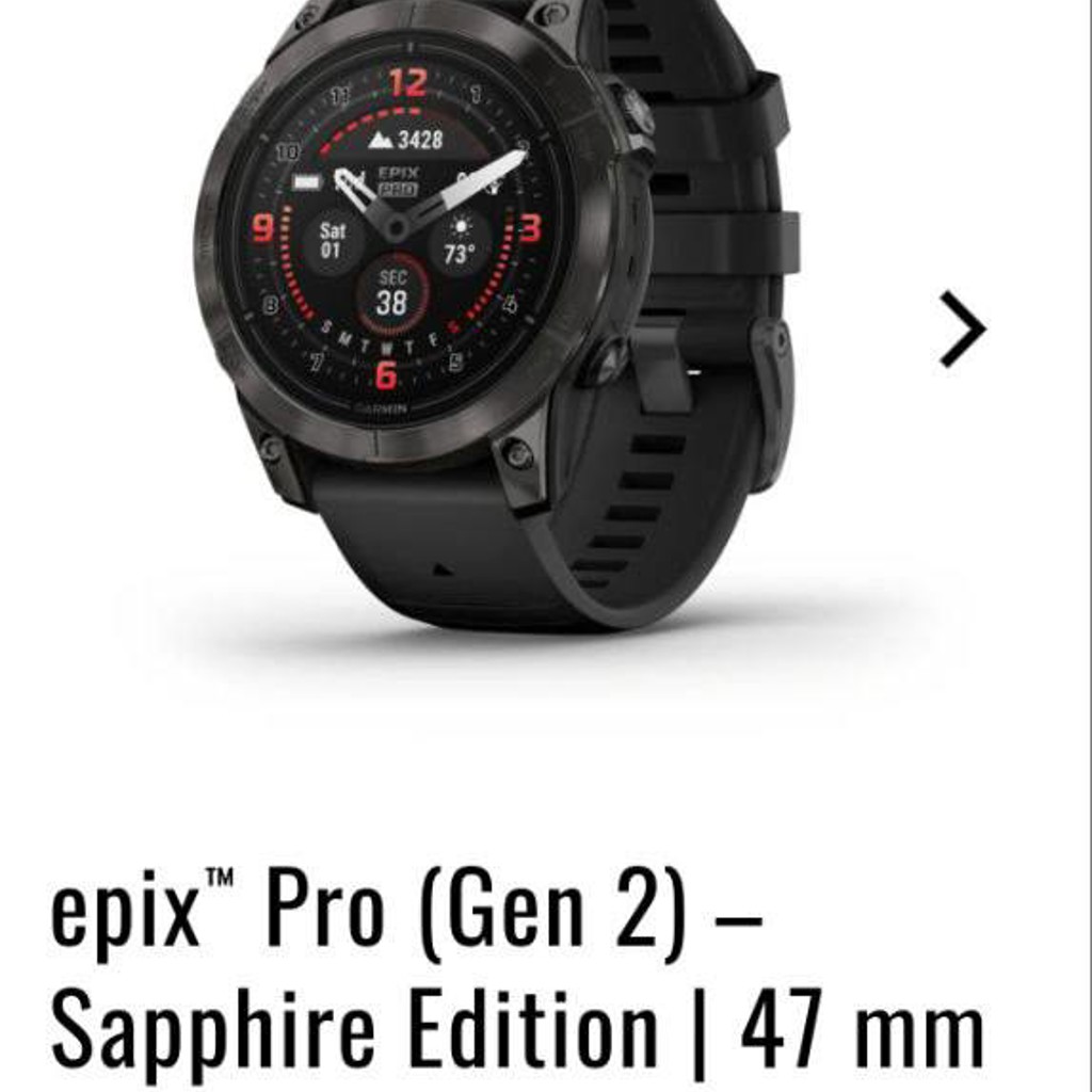 Garmin epix pro Saphire 47 mm