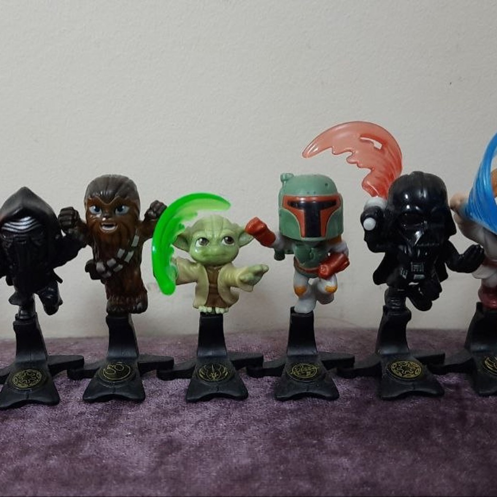 Фигурки Kinder (Star Wars, DC)