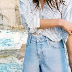 Джинсовые шорты ZARA - фото 2