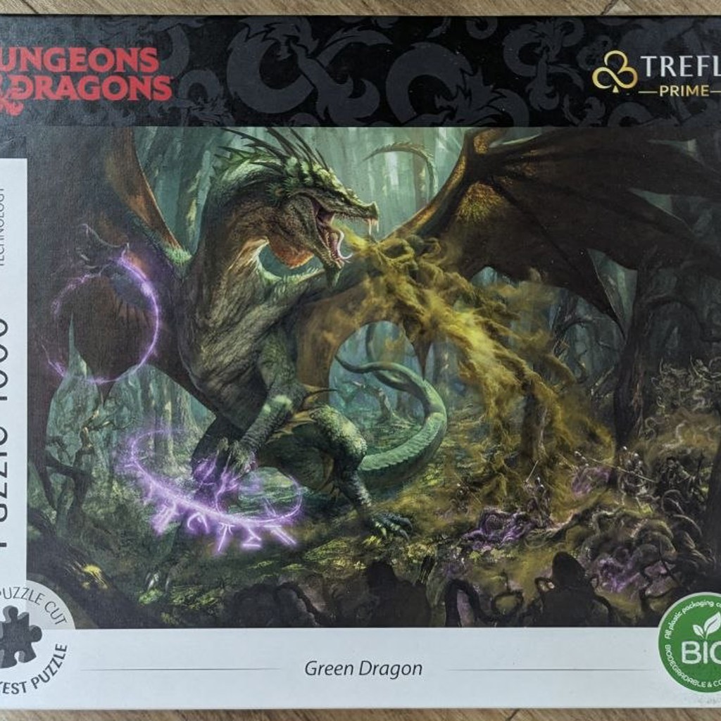 Пазл Dungeons & Dragons Green Dragon