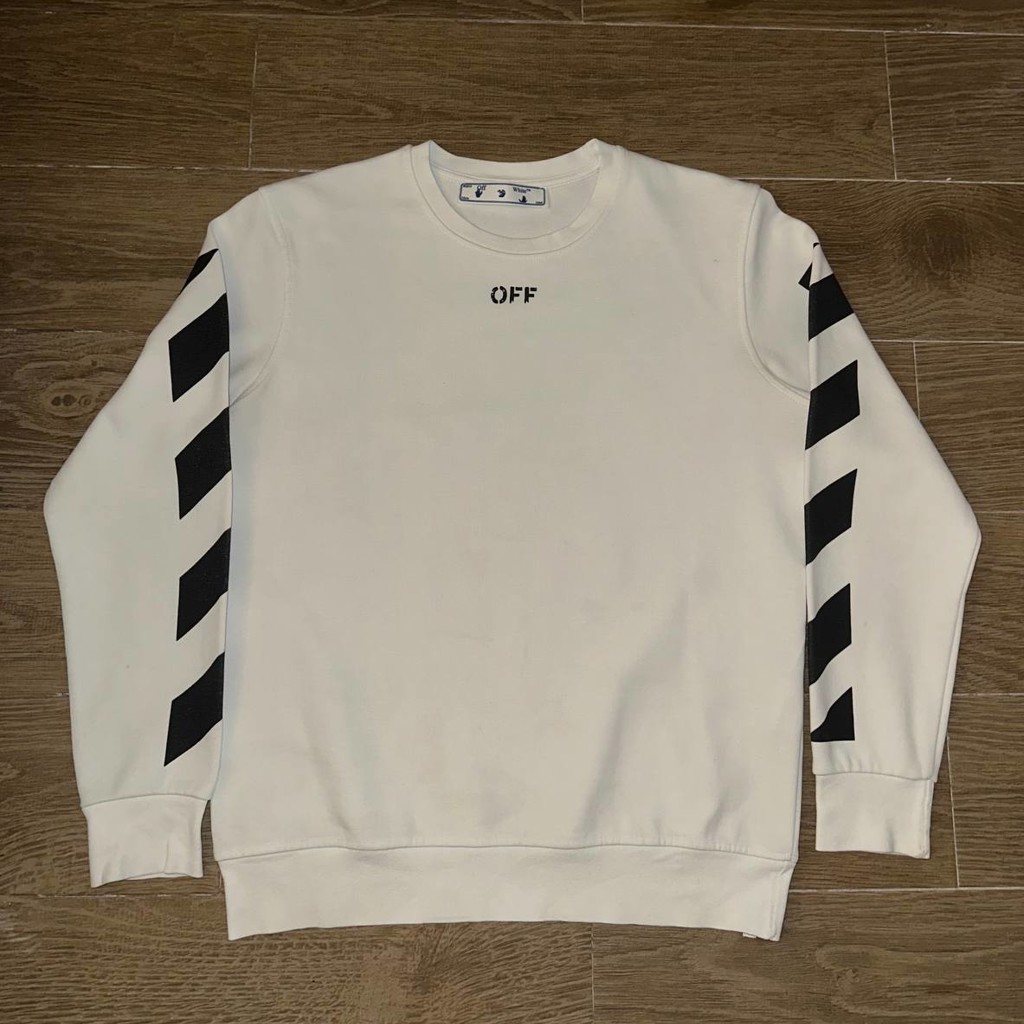 Off White sweat-shot