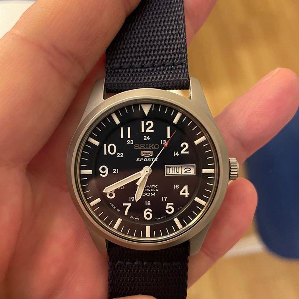 Часы SEIKO 5 Blue Automatic