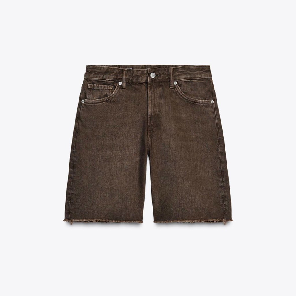 Шорты джинсовые ZARA