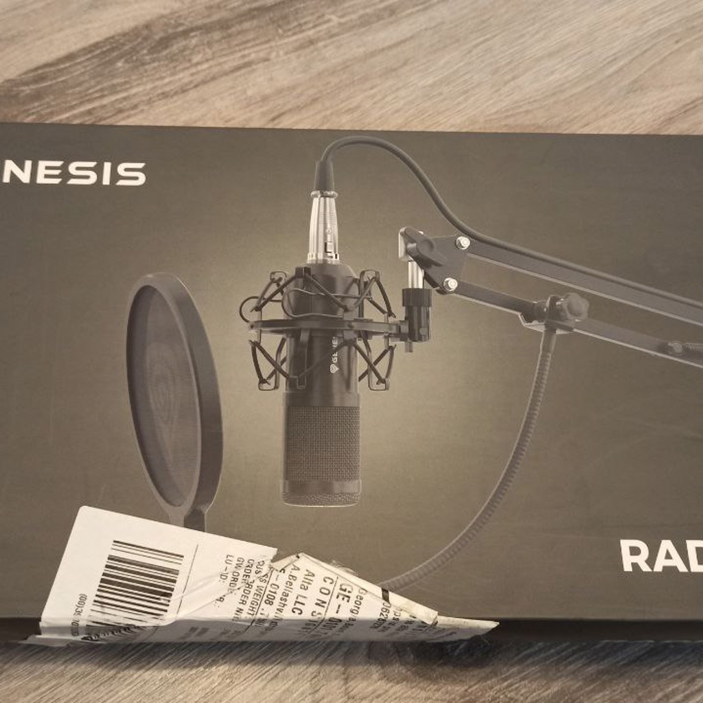 Студийный микрофон Genesis RADIUM 300 XLR
