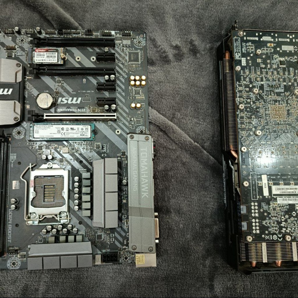 Материнская плата MSI z370 Tomahawk