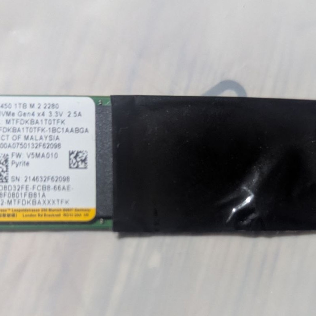SSD M.2 NVMe 1 ТБ