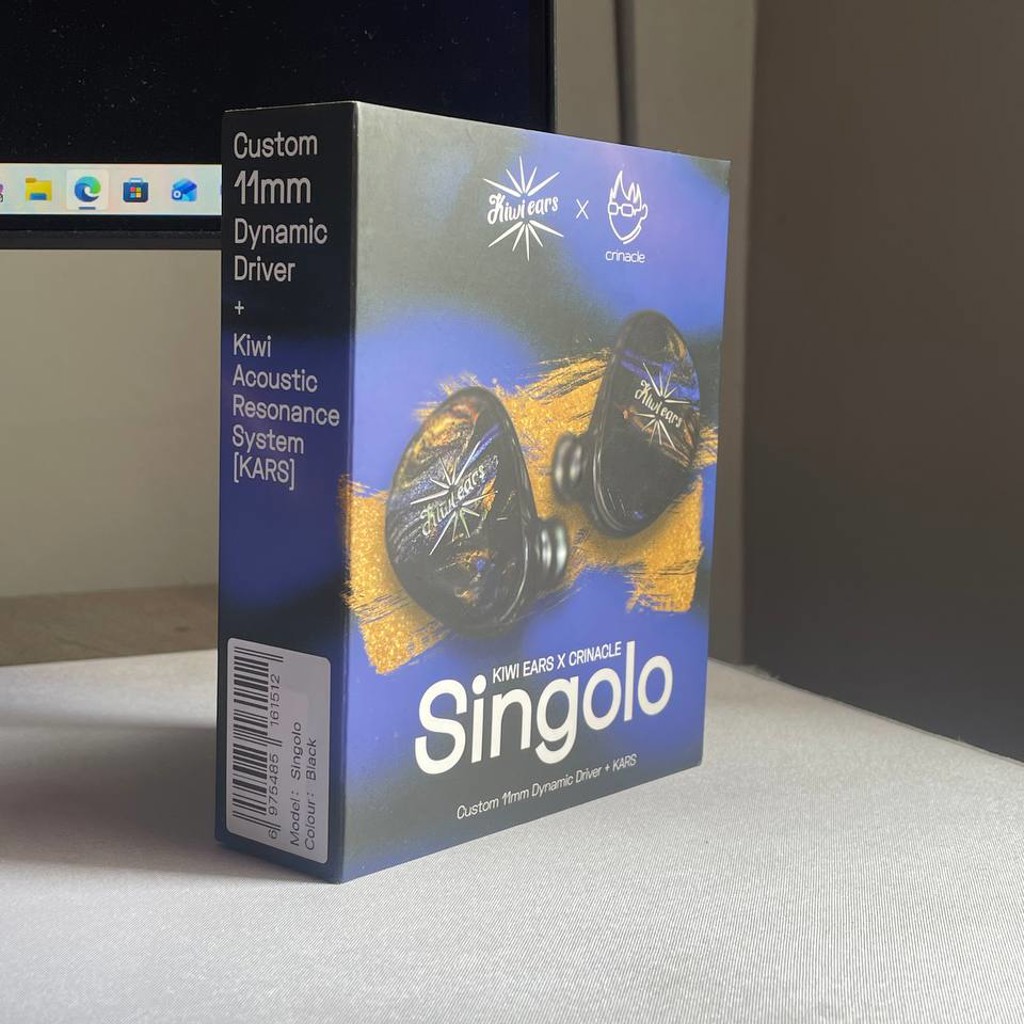 Kiwi Ears x Crinacle Singolo (Black)