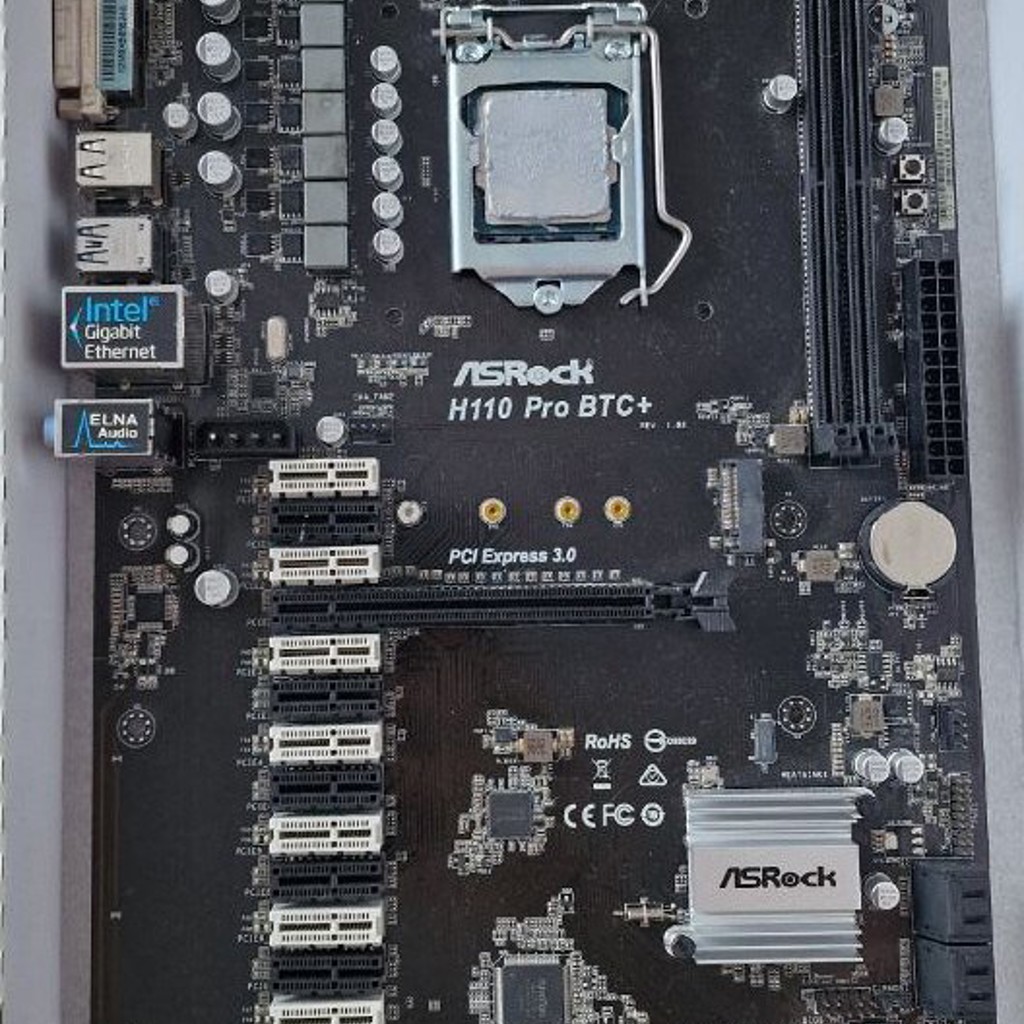 Материнская плата ASRock H110 Pro BTC