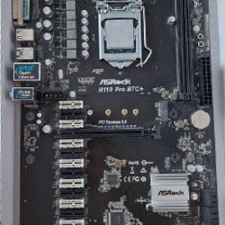 Материнская плата ASRock H110 Pro BTC - фото 1