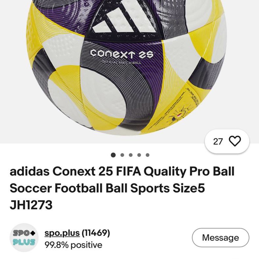 Футбольный мяч adidas Conext 25