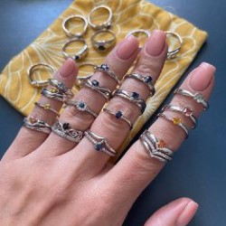 Серебряные кольца - фото 1