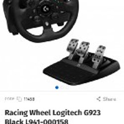 Руль Logitech G923 - фото 9
