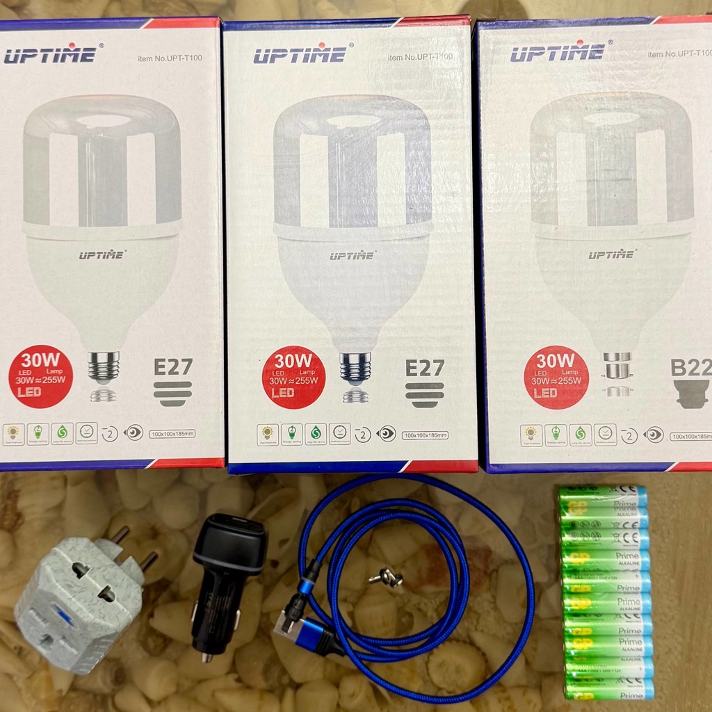 Лампочки LED 3 шт на 30W ватт