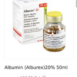 Alburex 20% 50мл (Альбумин) - фото 2