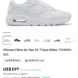 Nike Air Max SC 'Triple White' - фото 7