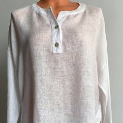 Льняная рубашка ZARA - фото 5