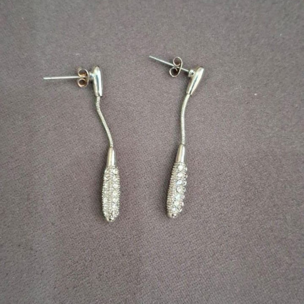 Сережки из бижутерного сплава