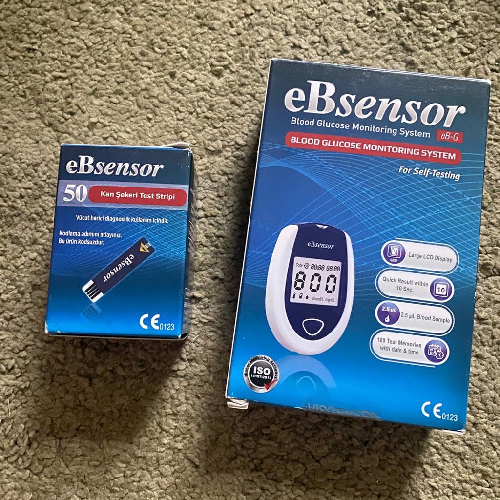 Тест-полоски eBsensor (50 шт.)