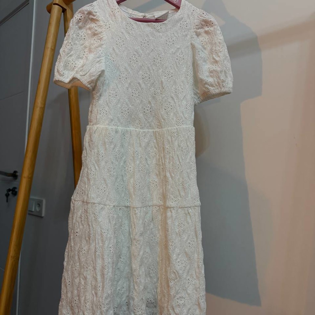 Белое платье Zara