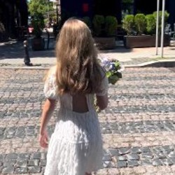 Белое платье Zara - фото 4