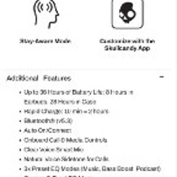Беспроводные Bluetooth Наушники Skullkandy Dime Evo - фото 5