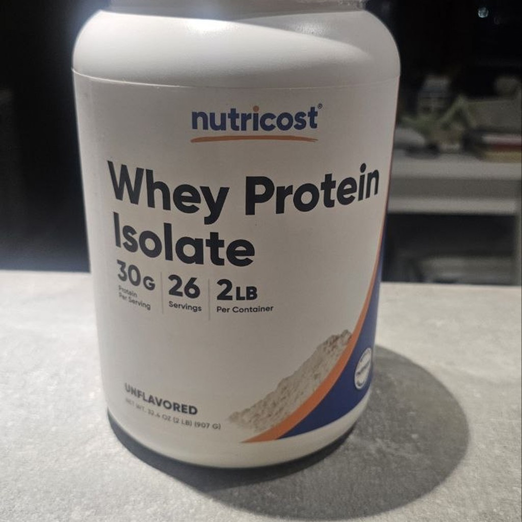 Протеин без вкуса Nutricost Whey Protein Isolate