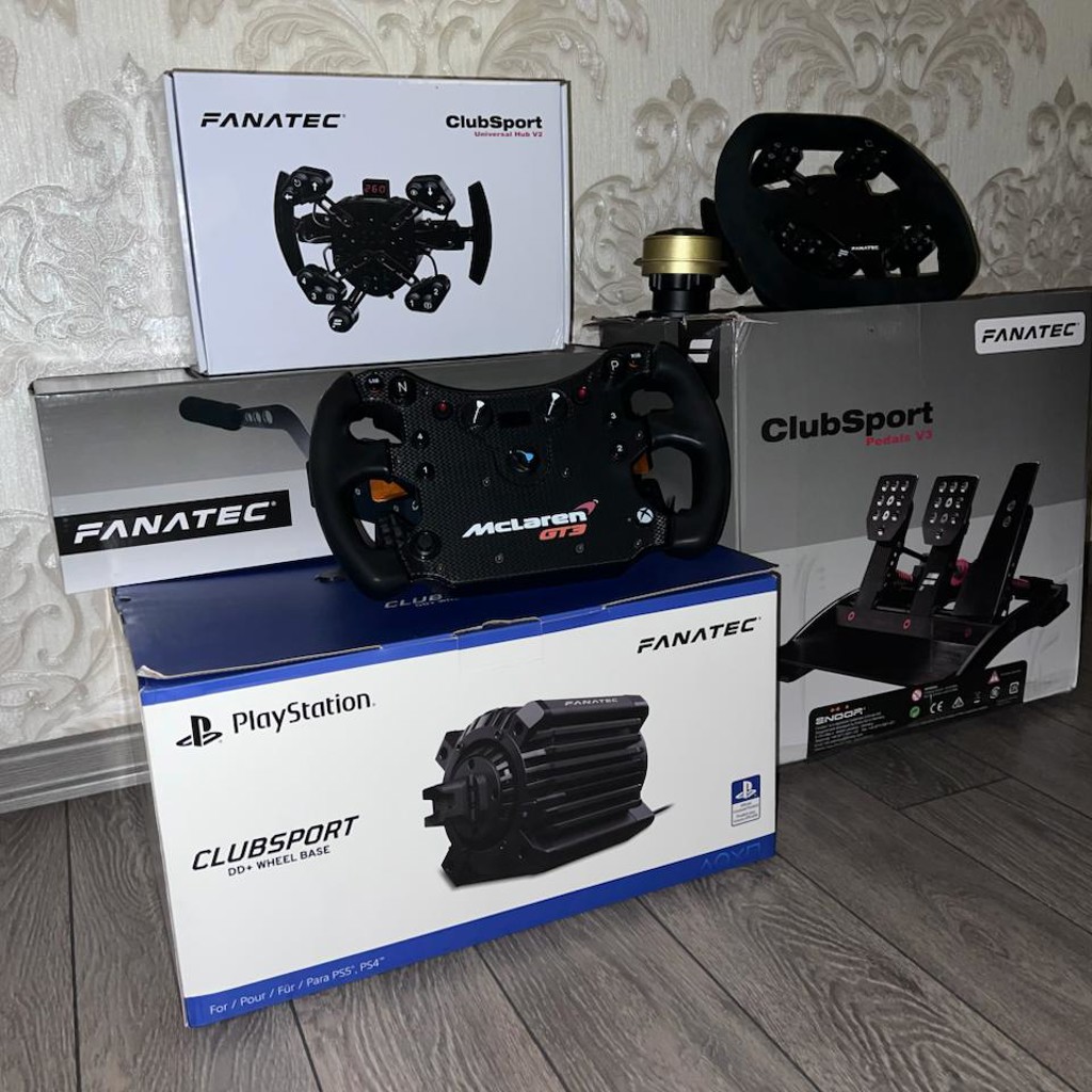 Fanatec бандл с двумя рулями