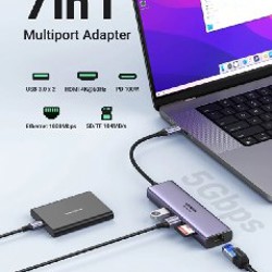 UGREEN USB-C 7 in 1 Hub - фото 4