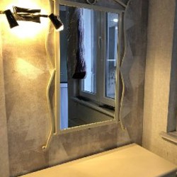 Туалетный стол с зеркалом и стульчиком - фото 3