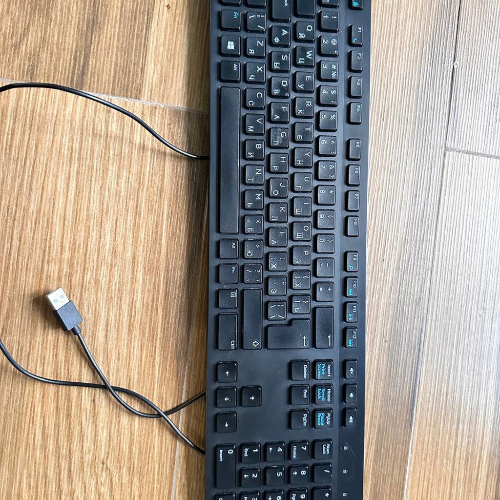 Клавиатура Dell с ру раскладкой