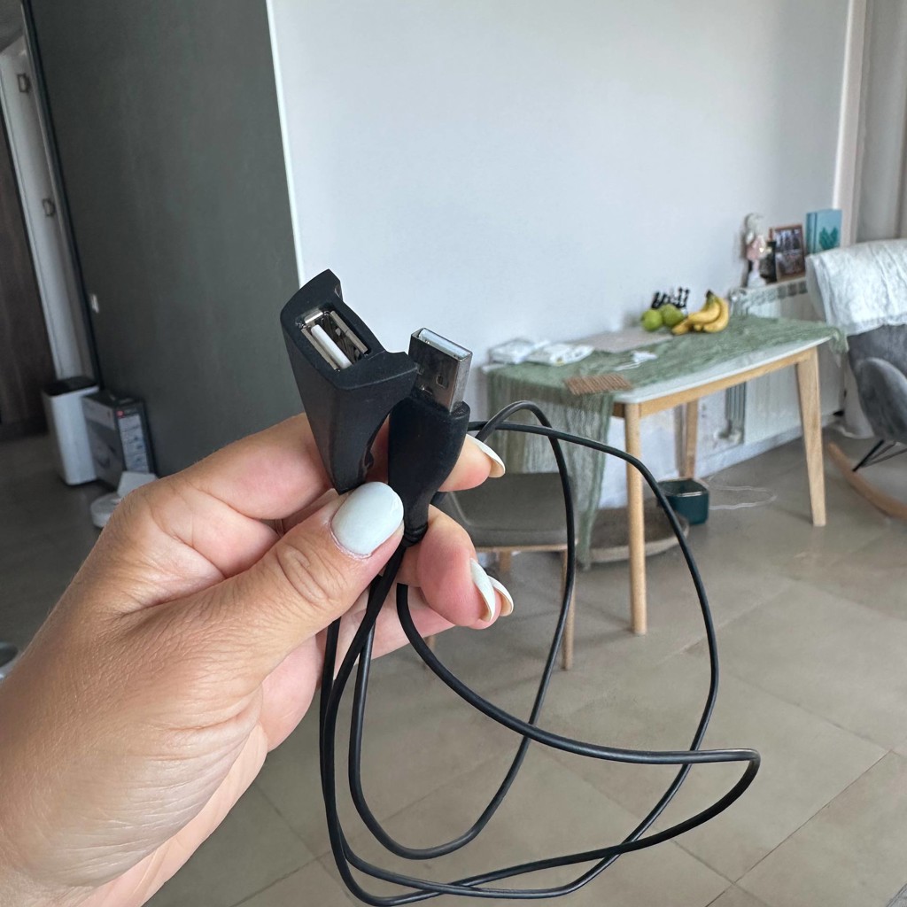 Белый провод USB-тип C