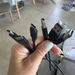 Белый провод USB-тип C - фото 2