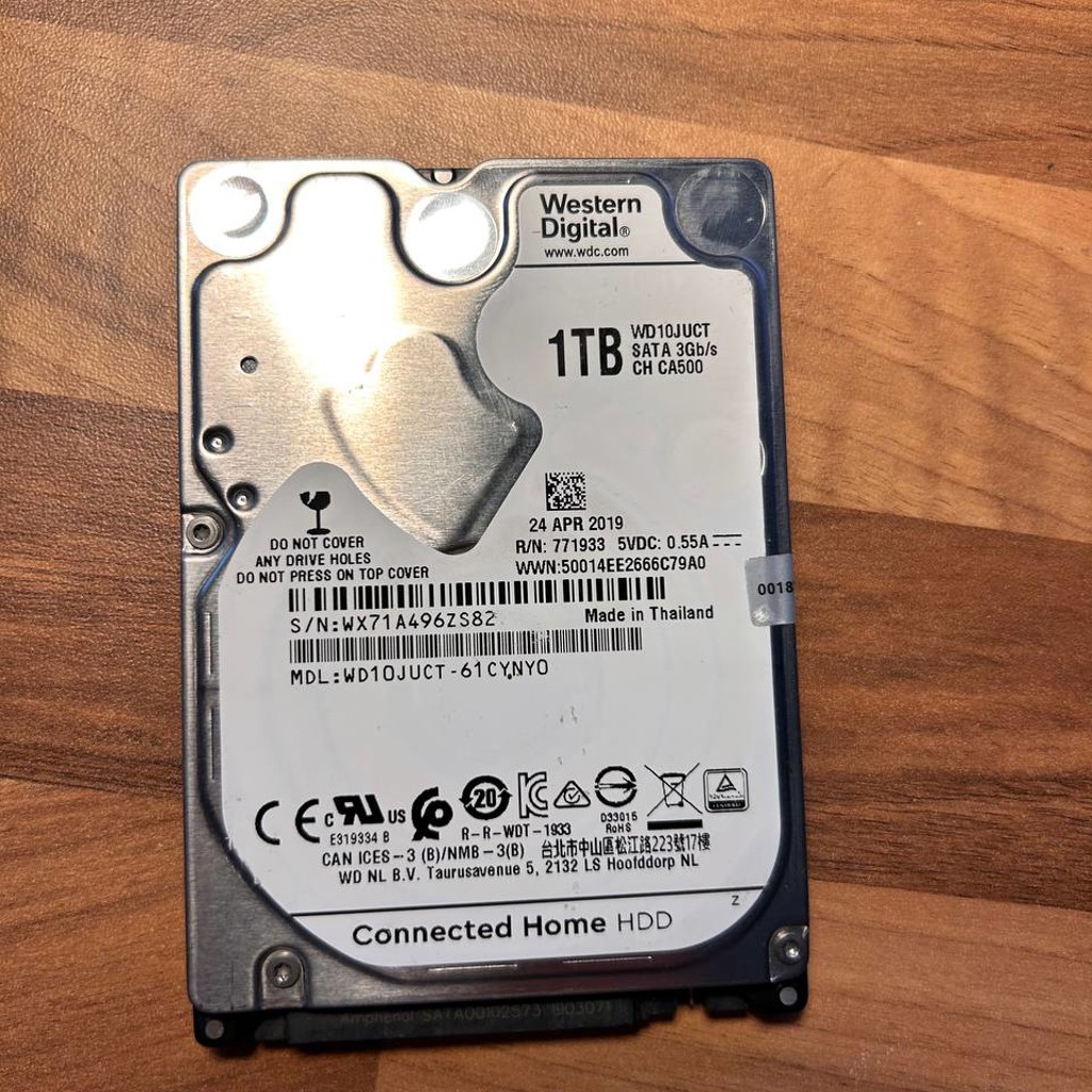 Жесткий диск WesternDigital