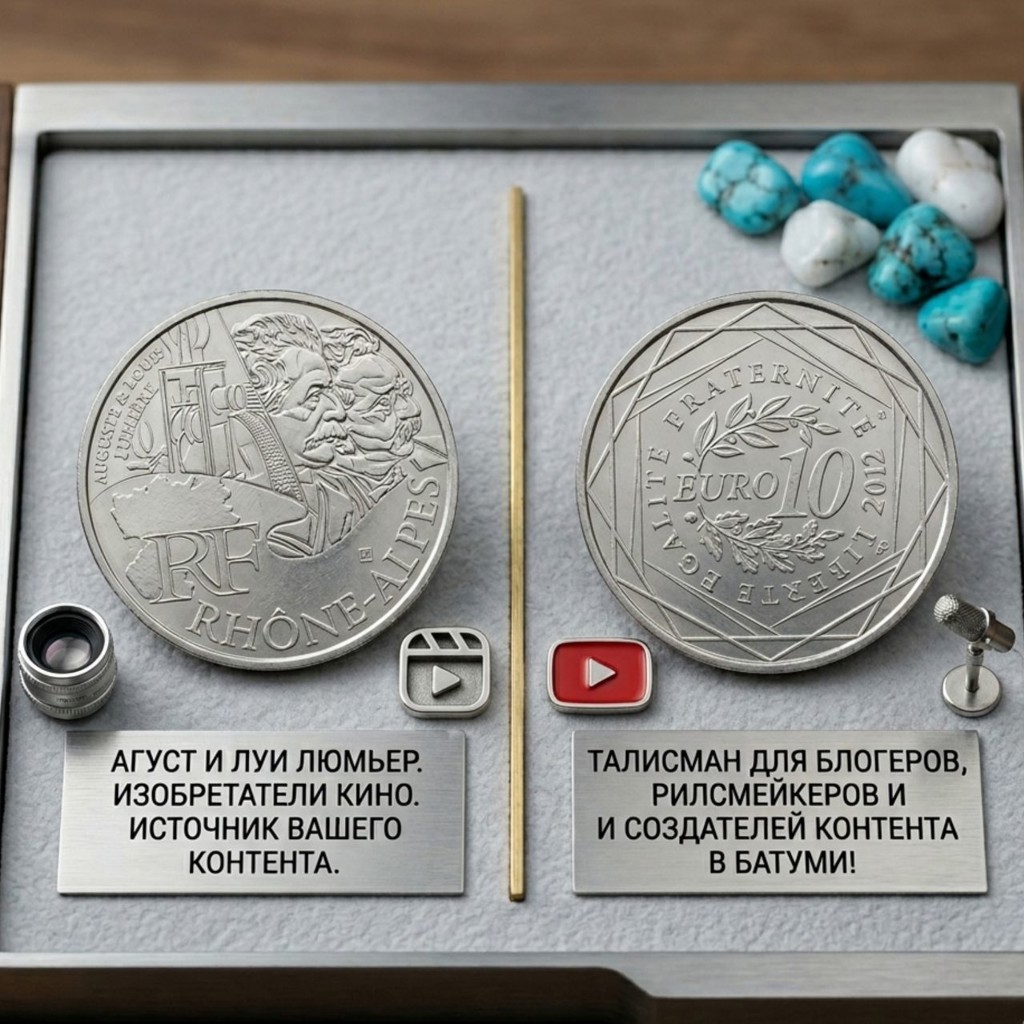 Серебряная монета 10 EURO