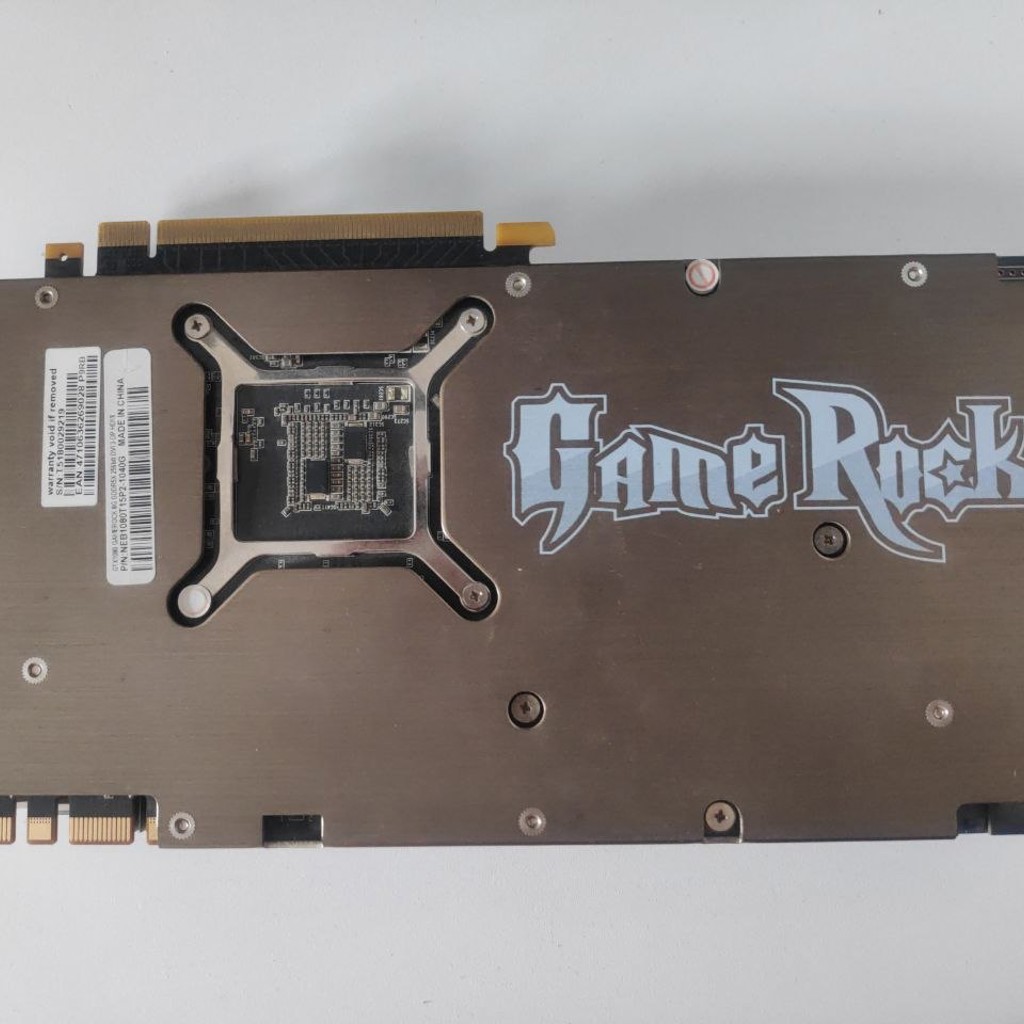 Видеокарта Palit GeForce GTX 1080 Gamerock