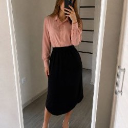 Платье голубое - фото 3