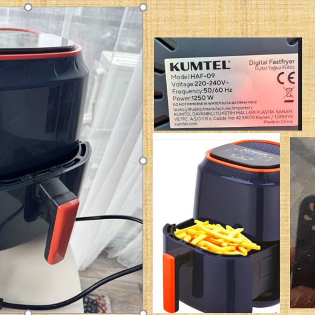 Аэрогриль Kumtel HAF-09