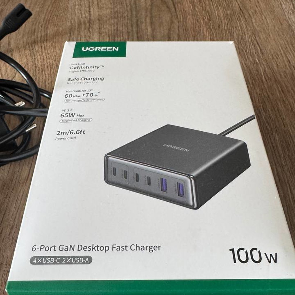 Зарядное устройство 100W Ugreen