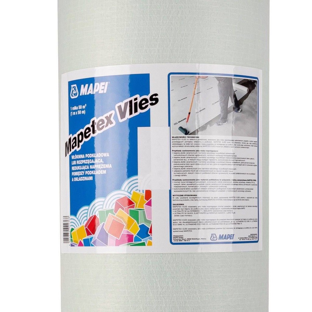Разделительное полотно Mapei Mapetex Vlies