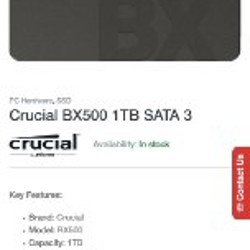 SSD-накопитель Crucial 1TB - фото 3