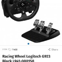 Руль Logitech G923 - фото 9