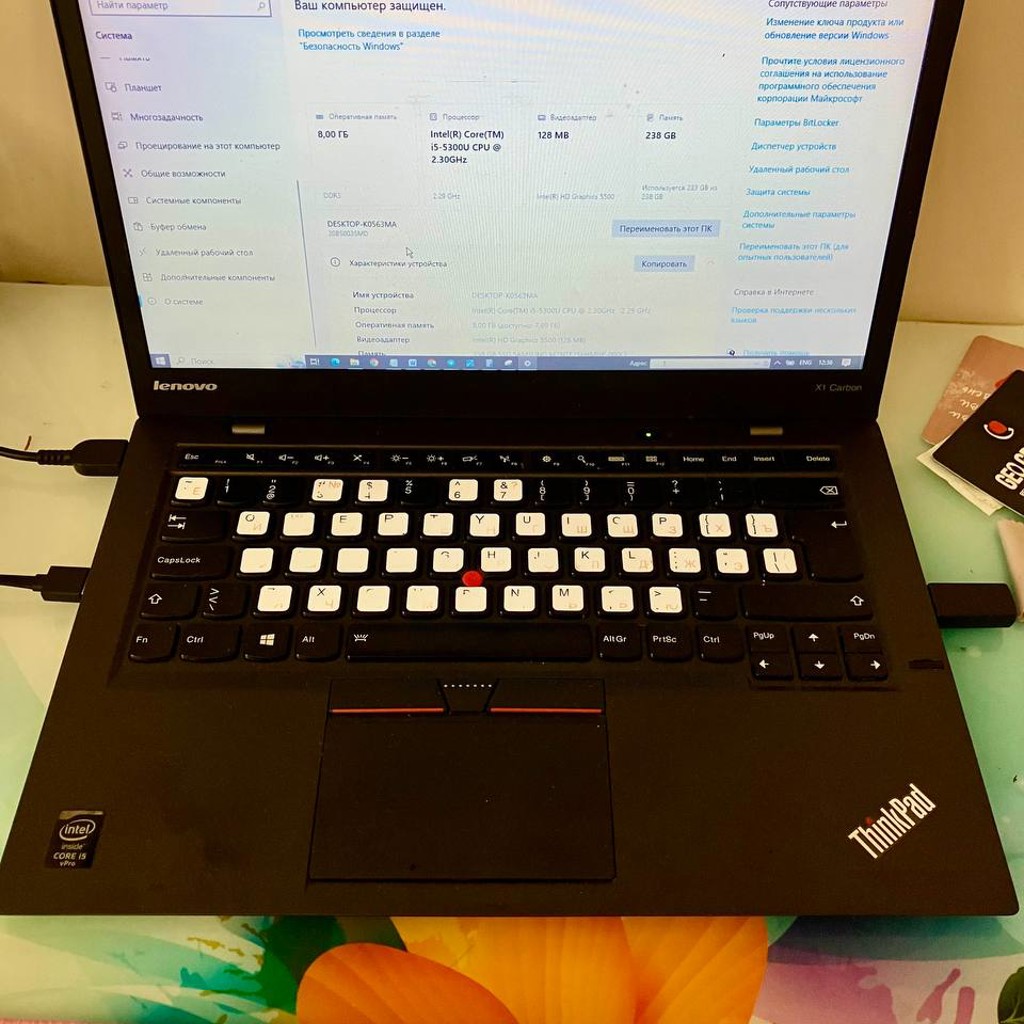 Беспроводная USB клавиатура и мышь Logitech