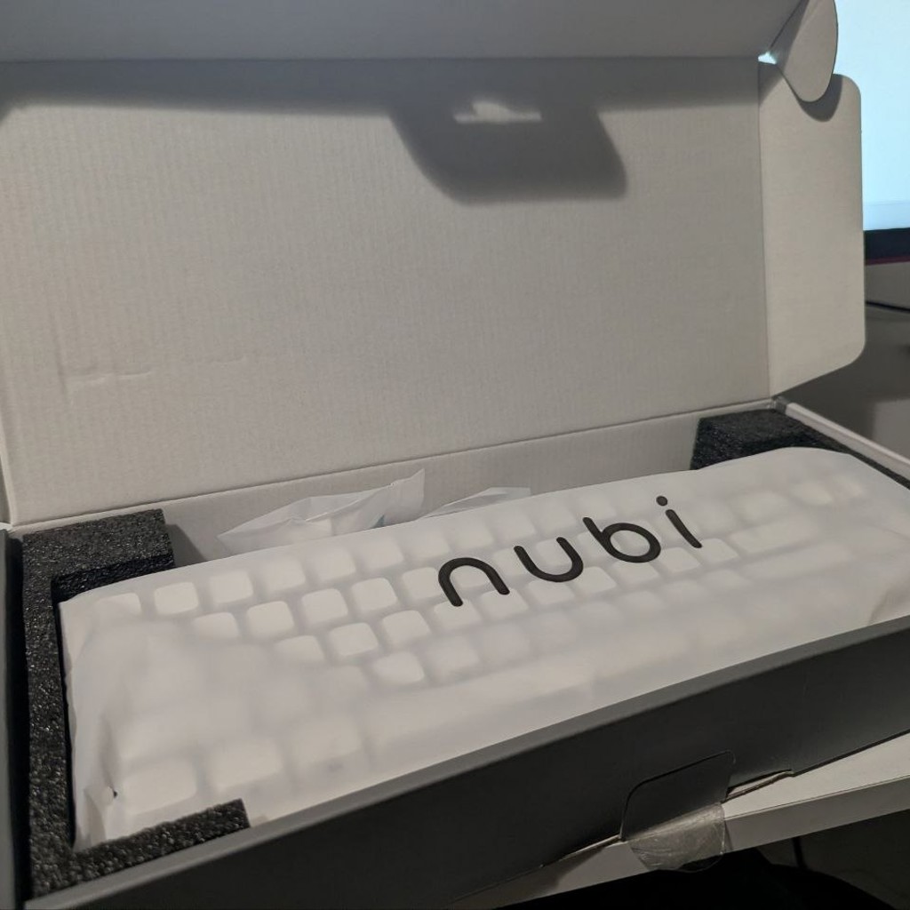 Клавиатура NUBI NK68 HE White