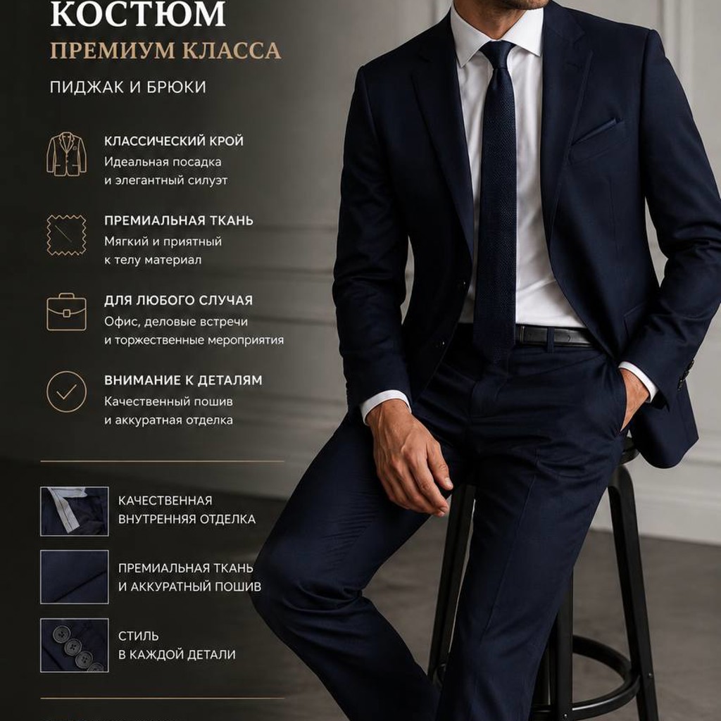 Костюм KANZLER BLACK LABEL