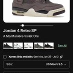 Nike Air Jordan 4 Retro SP A Ma Maniére - фото 9