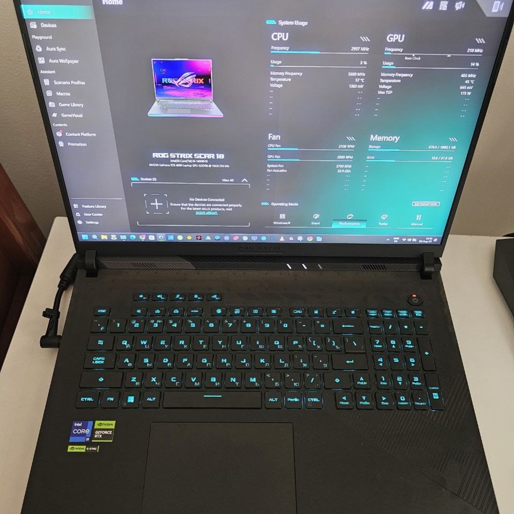 Игровой ноутбук ASUS ROG Strix Scar 18